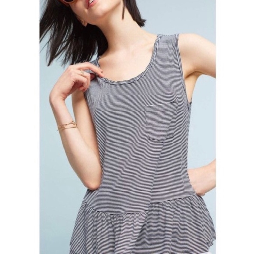 Anthropologie eri + ali Striped Tank